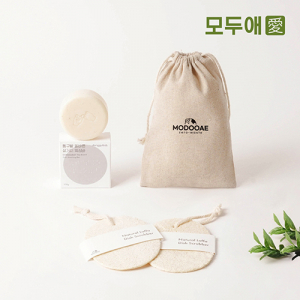 모두애 천연 수세미 설거지 세트