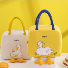 덕덕 오리 보온 보냉가방 토트형