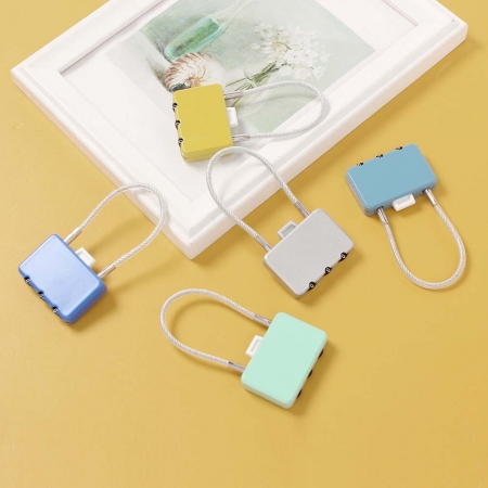 여행용심플 와이어 번호 자물쇠 / 캐리어 자물쇠 #2