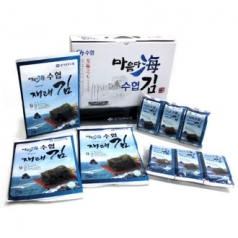 수협김 김세트 김선물세트 명절 선물 (전장 3봉 +도시락 6봉)