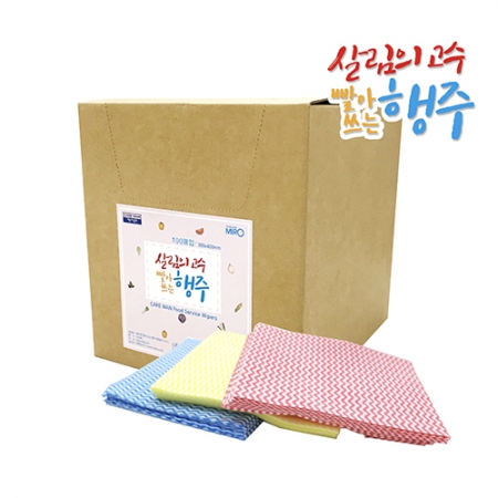 접지타입 행주 100매입 #2