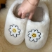 작은이미지: 스마일 데이지 플라워 슬리퍼 3 color #4