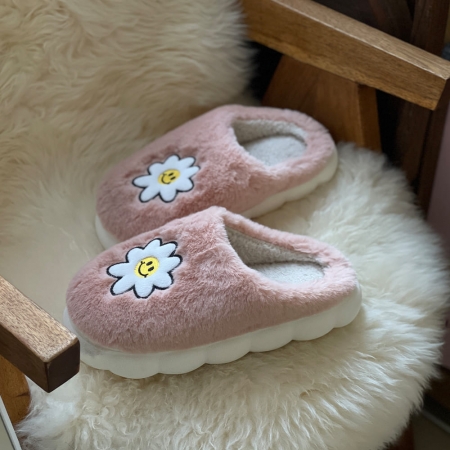 스마일 데이지 플라워 슬리퍼 3 color #5