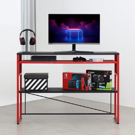 데스크 확장 컴퓨터 3단 수납 선반 002 #2