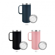 [KEEP] 보온 보냉 스텐 손잡이 머그 리유저블 컵 핸들 텀블러 473ml