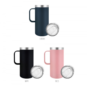 [KEEP] 보온 보냉 스텐 손잡이 머그 리유저블 컵 핸들 텀블러 473ml