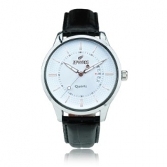 [제피로스] 손목시계 ZEP6070 캘린더 시계 화이트