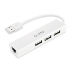 엑토 2 in 1 USB LAN 어댑터 허브 콤보 HUBL-01