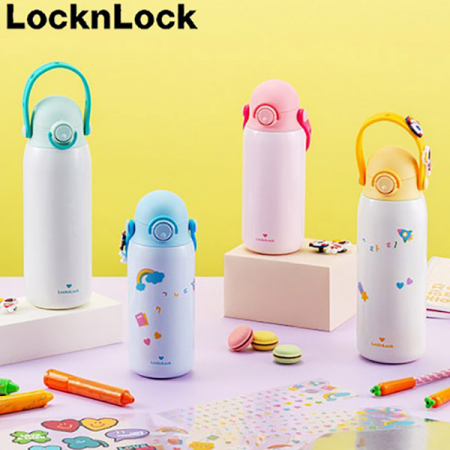 락앤락 원터치 키즈 스트랩 텀블러350ml, 3283 #2