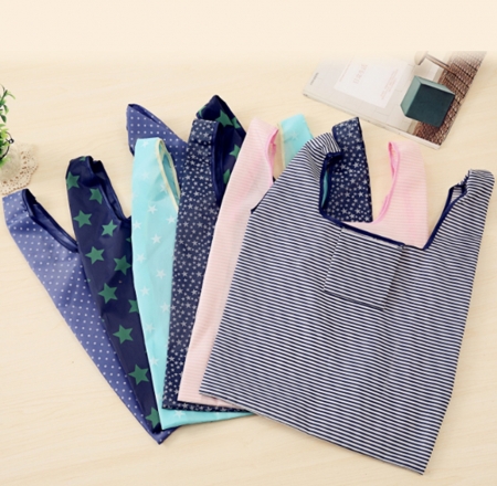 휴대용 포켓 장바구니, 옥스포드 장바구니 35.5*55*8cm #3