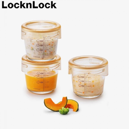 락앤락 542s3 바로한끼 더 편한 이유식용기 280ml 3P #2