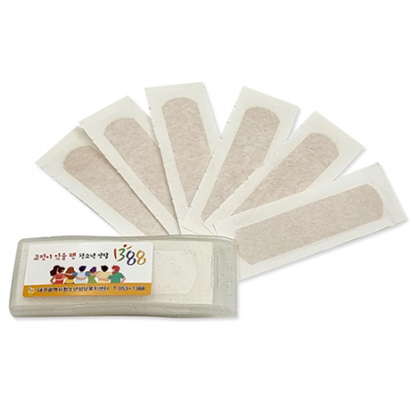 사출케이스 무지 6매 일회용 칼라 밴드 #3