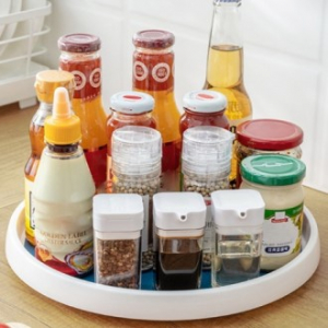 회전 주방정리 트레이 양념통수납장 대형