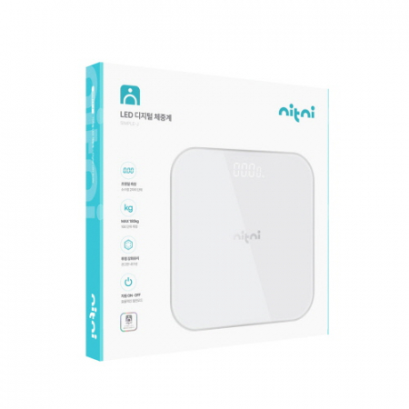 니트니 LED 디지털 체중계 SIMPLE-J #5