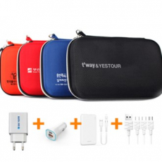 팝폰 패브릭 파우치 여행용선물세트 CS46