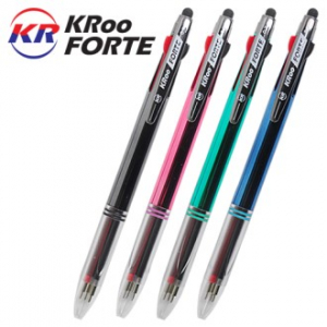 크루 포르테 3색 UV 볼펜 0.7mm (초저점도심 / 독일잉크) // 국산