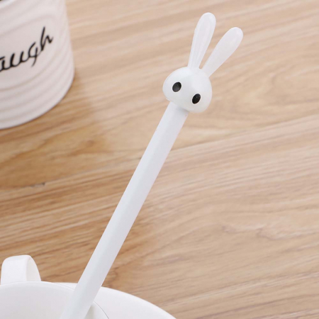깜찍 토끼 볼펜(화이트) (0.5mm) #2
