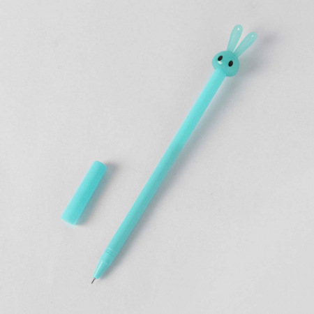깜찍 토끼 볼펜(스카이) (0.5mm) #3
