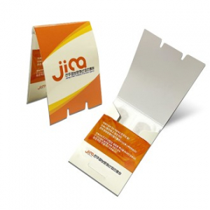 세로 수첩식 무지 4매 밴드