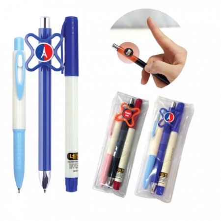 스피너펜+네임펜+미니미샤프 세트 #3