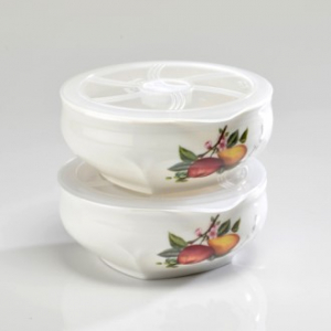 키친필 (dr) 프레시 도자기 찬통 4p (2종)