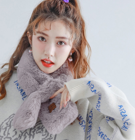 겨울 털 목도리 쁘띠 머플러 스카프 목도리 페이크퍼 베이직 #2