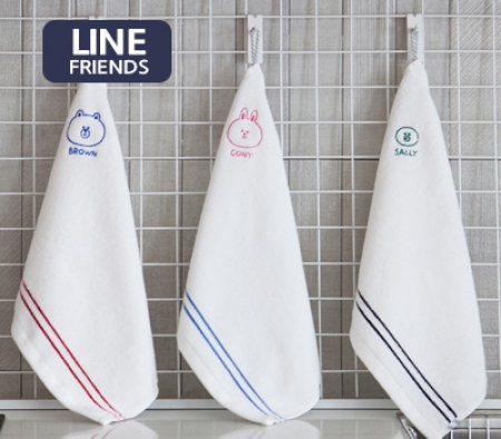 라인프렌즈 피스 코마사 핸드 타월 #2