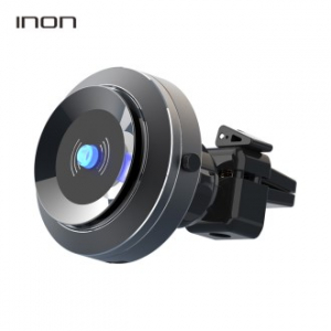 아이논 15W 자동흡착식 차량용 고속무선 충전기 IN-ESCW010