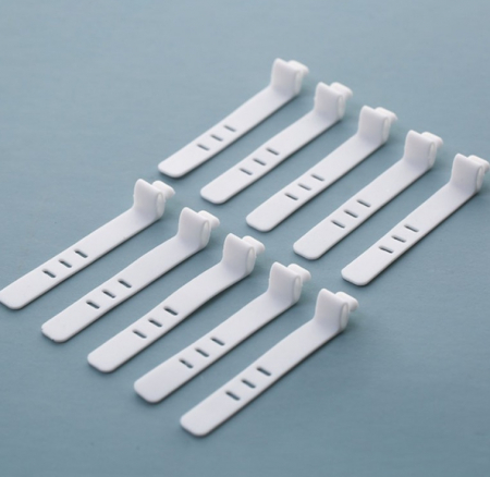 러버 실리콘 케이블 타이 10p #2