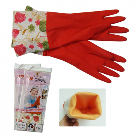 [기모 고무장갑] 기모 고무장갑 / 방수 / 기모 #3