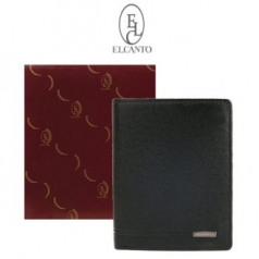 엘칸토 남성용 소가죽 중지갑