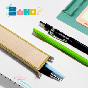 올스터디 라이트 노크 2종 기프트세트 (샤프, 볼펜)