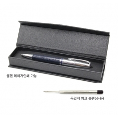 고급볼펜 가죽펜 + 케이스 레이저각인 볼펜