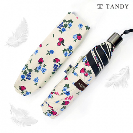 탠디 체리베리 3단 초경량 암막 우양산 #5