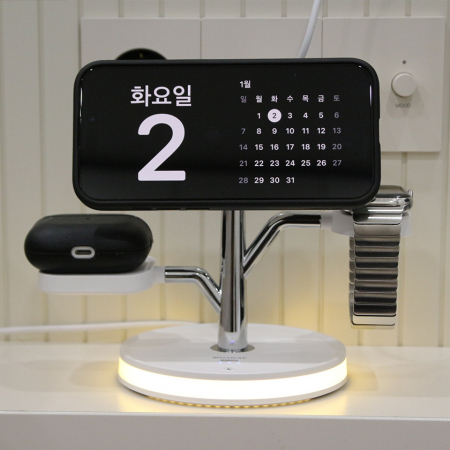 머레이 3in1 무선충전기 애플워치,갤럭시워치 모두 호환 맥세이프 충전기 #2