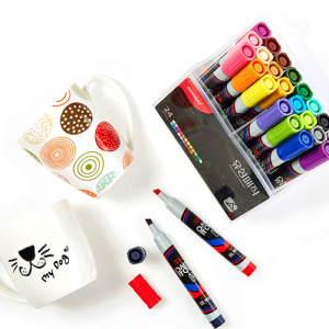 모나미 유성매직 사각닙 (12/24색)