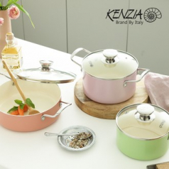 겐지아 마시멜 세라믹 IH 냄비 3종 세트