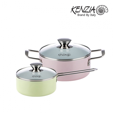 겐지아 마시멜 세라믹 IH 냄비 2종 세트 #3