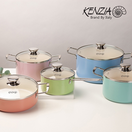 [겐지아] 마시멜 세라믹 IH 냄비 5종 세트 #2