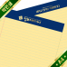 작은이미지: A4 리갈 절취노트 금박 은박 노랑노트 #2
