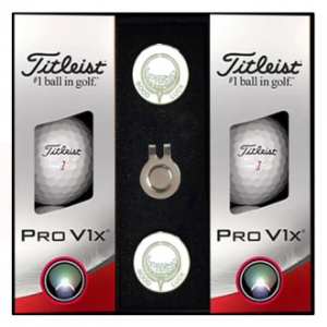 타이틀리스트 PRO V1x 매직 6구 볼마커 2조 세트