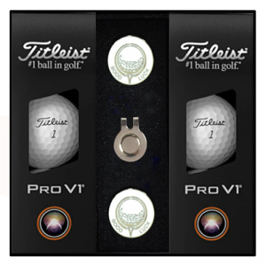 타이틀리스트 PRO V1 매직 6구 볼마커 2조 세트