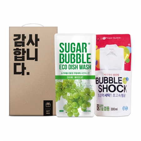 슈가버블 샤인머스캣주방 세탁 2종(샤인머스캣주방280 세탁세제280) #2