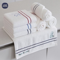 라인프렌즈 피스오브피스 코마사 세면타올 1P 케이스 포함