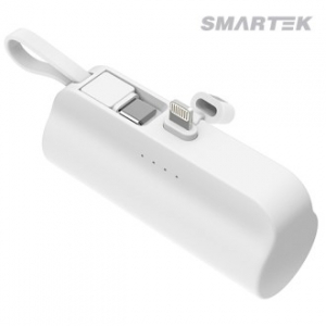 스마텍 5000mAh 초미니 원통형 2way 보조배터리 STPB-MB50 8