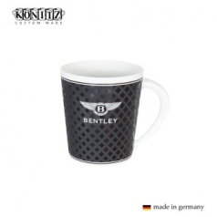 독일 코니츠 머그컵 럭셔리 부분코팅효과 로고 인쇄 M016
