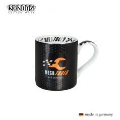 독일 코니츠 머그컵 하이텍 벌집무늬효과 로고 인쇄 M015