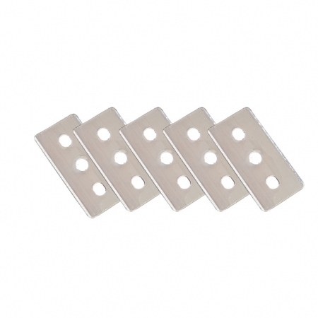 인덕션 전기레인지 스크래퍼 전용 리필용 메탈라운드 칼날 5P