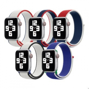 스포츠루프 밴드 스트랩, 애플워치 8 / 7 / 6 / 5 / 4 / 3 / se / se2 / ultra 국기  시계줄 호환