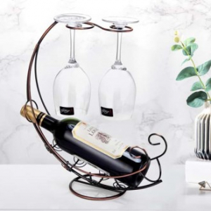 문라잇 심플 와인잔걸이 와인랙 (브론즈) 와인잔랙